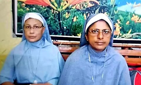  Sisters Preethi Mary and Vandana Francis were arrested by railway police at Durg station on July 25, along with Sukaman Mandavi, following a complaint from a Bajrang Dal functionary who accused them of trafficking and forcibly converting three tribal girls.