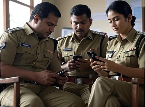 Justice Pathak drew the attention of senior police officers to what he termed the "other Intoxication prevailing in the uniform clad departments like Police," which is the "Intoxication of Mobile/Social Media."