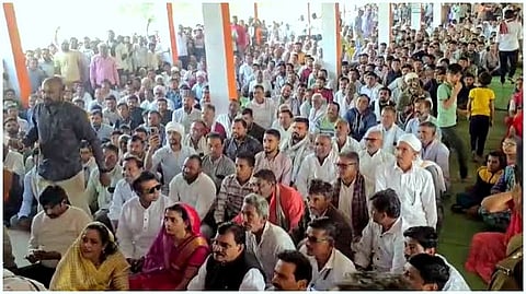 Thousands converged near the railway tracks, vowing to halt trains in protest.