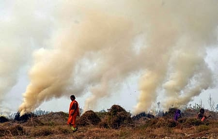 According to the latest ICAR-CREAMS (Consortium for Research on Agroecosystem Monitoring and Modelling from Space) report, India has recorded 22,818 stubble burning cases this season, of which 10,175 incidents are from Madhya Pradesh alone, accounting for more than 50% of the country’s total. 