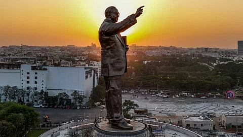 Tallest Ambedkar statue  in Hyderabad