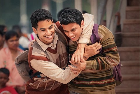 Chandan (Vishal Jethwa), a Dalit aspiring police constable, and Shoaib (Ishaan Khatter), a Muslim delivery worker, dream of escaping poverty and discrimination through the uniform's promise of dignity. 