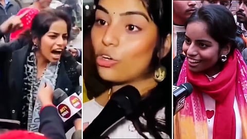 Megha Lawariya frequently makes remarks that promote polarization, regardless of which side they favor.