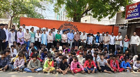 Most of the rescued children belong to tribal areas in the Udaipur region of Rajasthan. Three children are from Uttar Pradesh, one from Jharkhand, and one from Bihar. All have been produced before the Child Welfare Committee, Surat, and legal proceedings are underway.