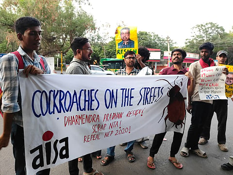 Thursday marked the first day of AISA's week-long area campaign across Delhi. 