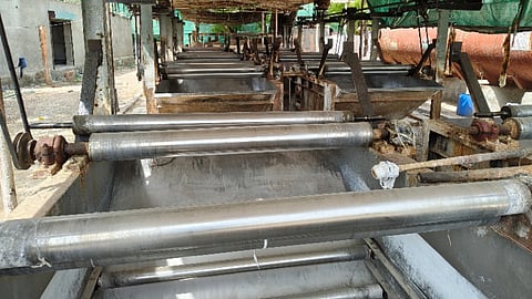 An Empty Textile Factory