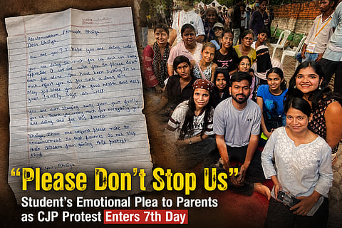 The demonstration, organized by the Cockroach Janta Party (CJP), began on June 20 and has seen a growing number of supporters gather at the site to demand the resignation of Union Education Minister Dharmendra Pradhan and justice for students who have died by suicide amidst the crisis .