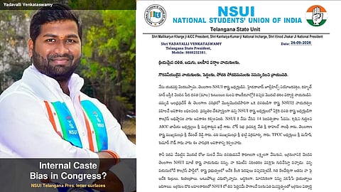 Venkataswamy  is currently the only Dalit among NSUI state presidents across the country.