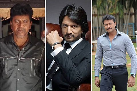 hivaraj Kumar, Darshan, Sudeep