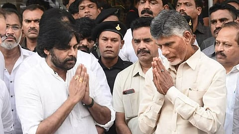 Pawan Kalyan and Chandrababu Naidu