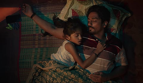 Actor Siddharth and Sahasra Sree in Chithha