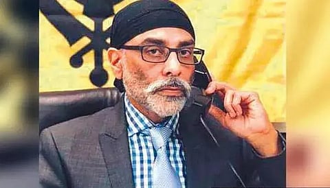 Sikh For Justice (SFJ) chief Gurpatwant Singh Pannu