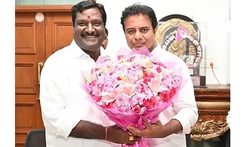 Telangana: Ex-Congress DCC president gets chairman post a day after joining BRS