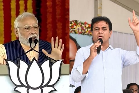 Modi ‘chancellor of Whatsapp University’: KTR on allegations of KCR seeking NDA entry