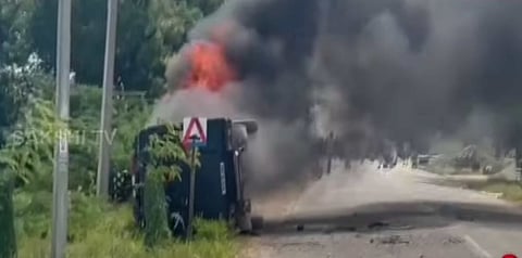 Clashes erupt in Telangana village over ethanol plant waste disposal
