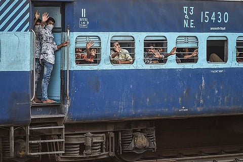 Migrant workers returning to northern states during COVID-19