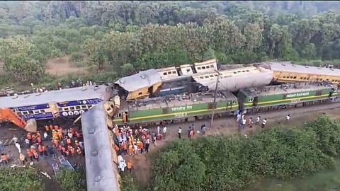 A train collision