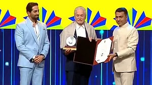 Michael Douglas honoured with Satyajit Ray Lifetime Achievement Award.