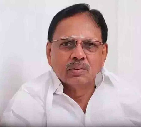 Former president of the TN Theatre  and Multiplex Owners Association Tirupur M Subramaniam