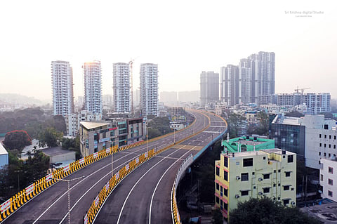 Shaikpet flyover in Hyderabad
