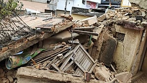 BBMP nursery school building collapses.