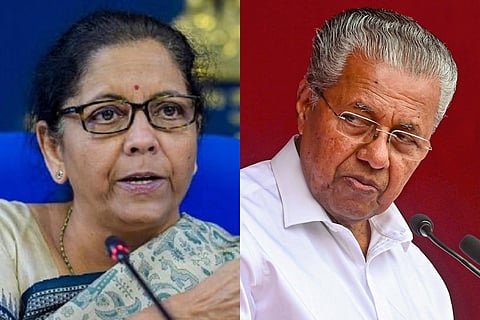 Nirmala Sitharaman and Pinarayi Vijayan