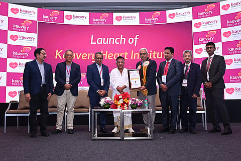 Kauvery Hospital Alwarpet Launches Kauvery Heart Institute at the Inaugural of Kauvery International Cardiology Conclave
