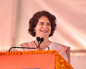 File mage of Priyanka Gandhi Vadra