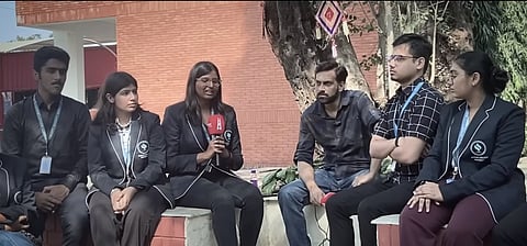 Students of Jagran Lakecity University