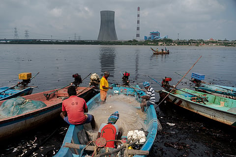 Ennore oil spill 
