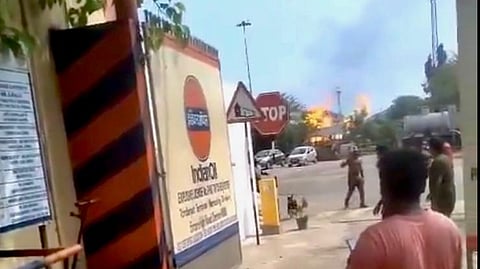 Blast at IOCL plant in Chennai Tondiarpet.