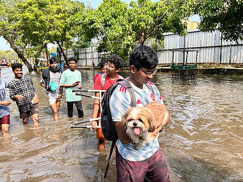 Why flood water in Chennai did not drain for days