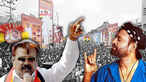 Rajinikanth’s cigarette and the start of Vijayakant’s DMDK