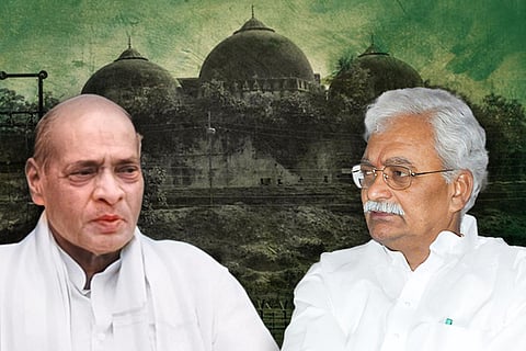 PV Narasimha Rao and 
BJP leader Ale Narendra 