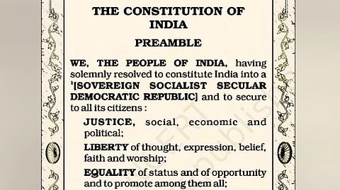 Preamble to the Constitution of India