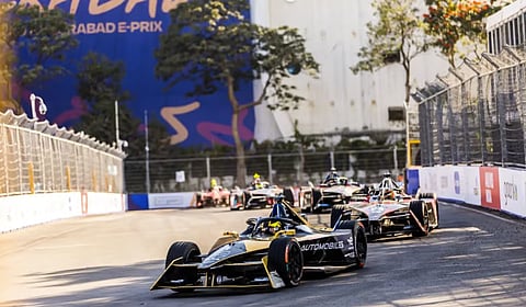 Formula E race in Hyderabad