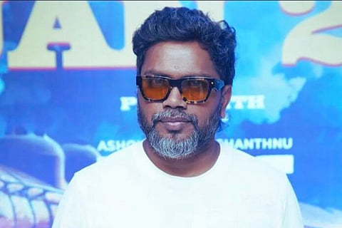 Filmmaker Pa Ranjith at Blue Star audio launch