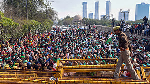 Farmers protest
