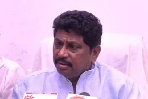 Former AIADMK Salem West Union secretary AV Raju 
