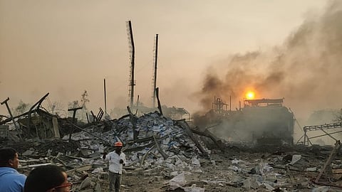 Representative image of an explosion