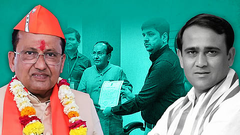 Mukesh Dalal (left) and Nilesh Kumbhani