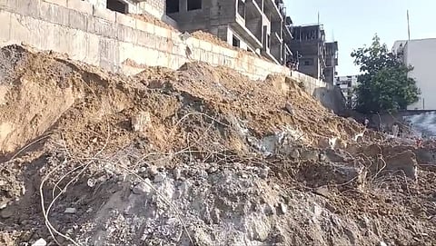 Seven migrant workers killed in Hyderabad after an apartment wall collapsed 