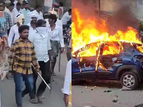 Poll violence in Andhra 