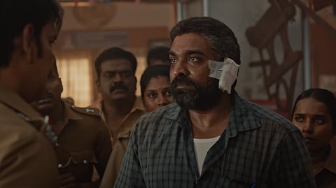 Vijay Sethupathi in a scene from Maharaja