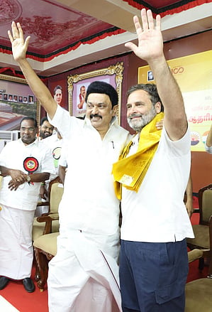 Congress-DMK split: How Rahul-Stalin bonhomie collapsed over Vijay’s rise