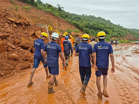 Koorachund Rescue team at Shiroor