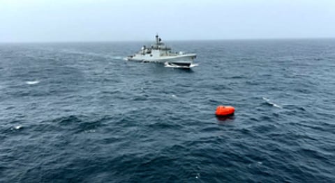 Oil tanker capsizes off Oman, nine of sixteen crew members rescued