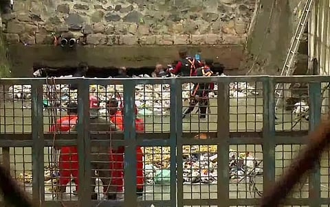 Fire fighters searching for missing sanitation worker Joy