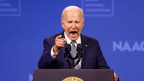 US President Joe Biden