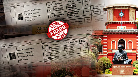 353 teachers along with colleges affiliated with Anna University commit alleged fraud by presenting themselves as full-time faculty in more than one engineering college.
